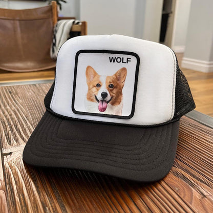 Personalized Custom Image Print Mesh Snapback Trucker Cap Custom Photo Gift Hat