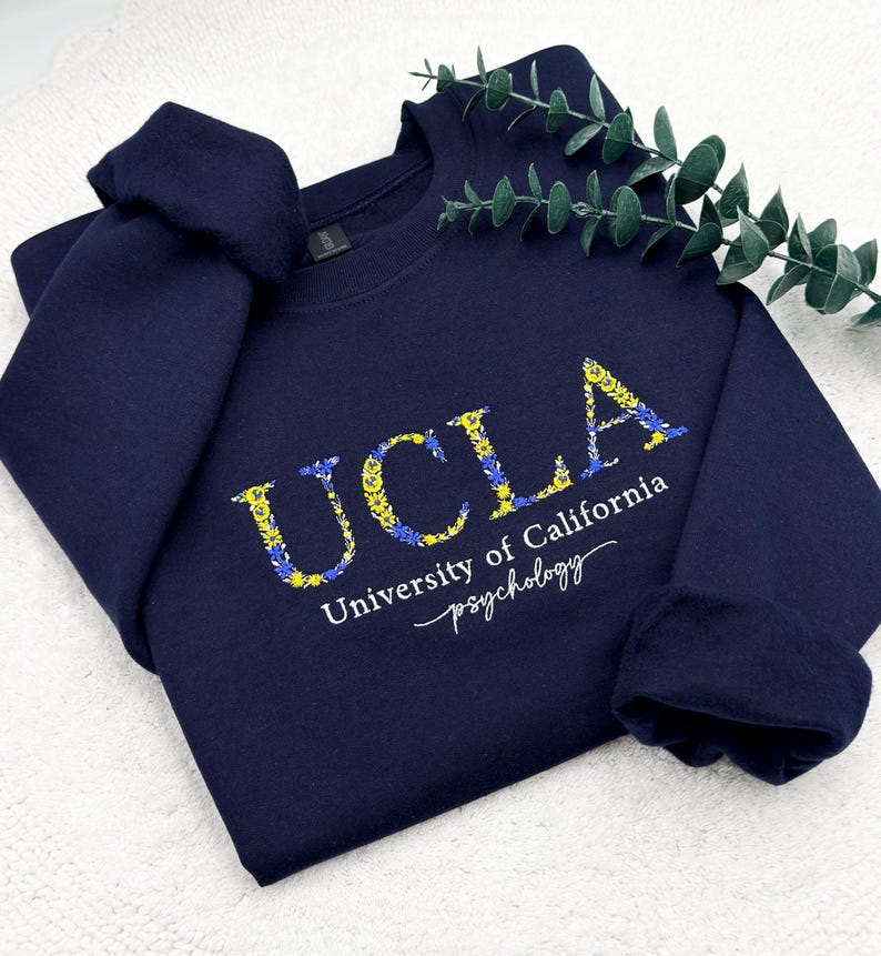 Custom Wildflower Collegiate Embroidered Sweatshirt