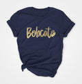 Custom Metallic Gold Mascot Graphic Shirt
