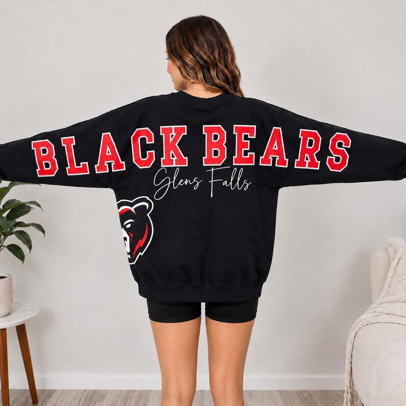 Custom Oversized Billboard Mascot Crewneck Sweatshirt