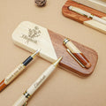 Personalized Two Tone Wooden Pen Gift Set