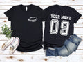 Custom Football Name and Number Shirt