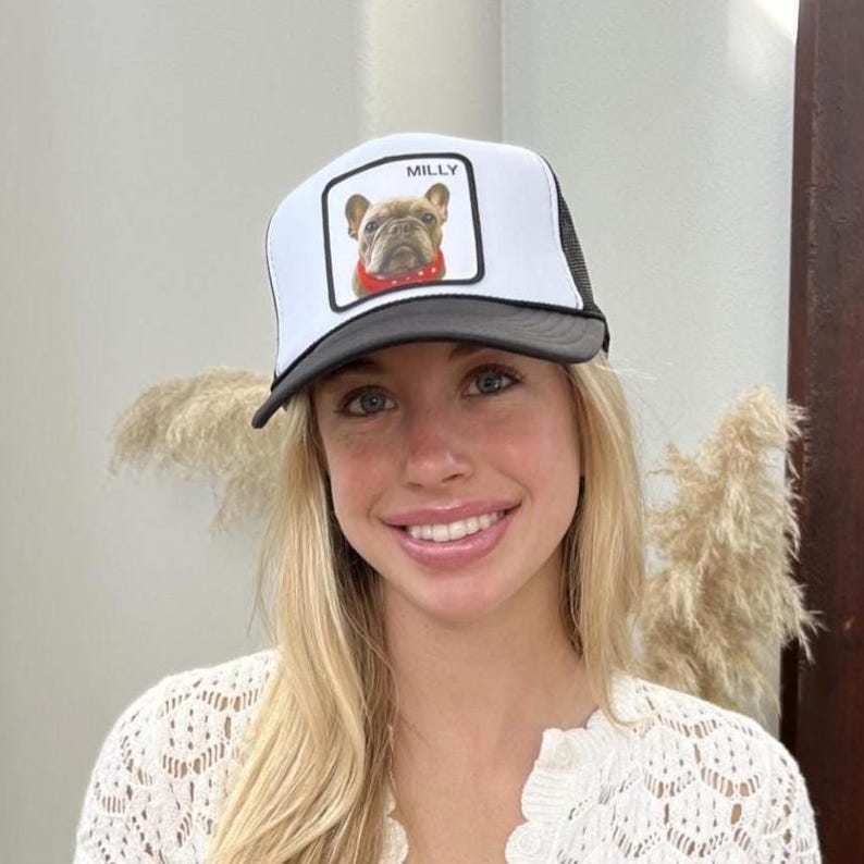 Personalized Custom Image Print Mesh Snapback Trucker Cap Custom Photo Gift Hat
