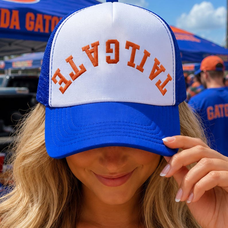 Custom 3D Puff Embroidery Trucker Hat