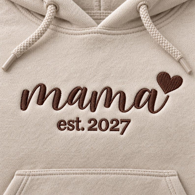 Personalized Mama Family Hoodie