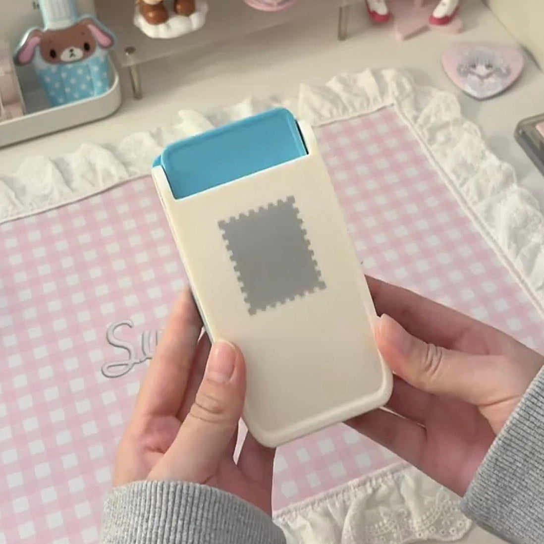 Stamp Shape Embossing Paper Punch