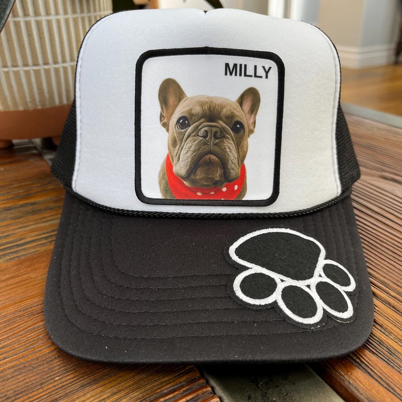 Personalized Custom Image Print Mesh Snapback Trucker Cap Custom Photo Gift Hat