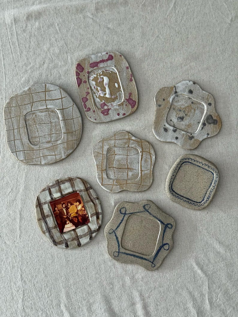Custom Ceramic Keepsake Mini Photo Frame