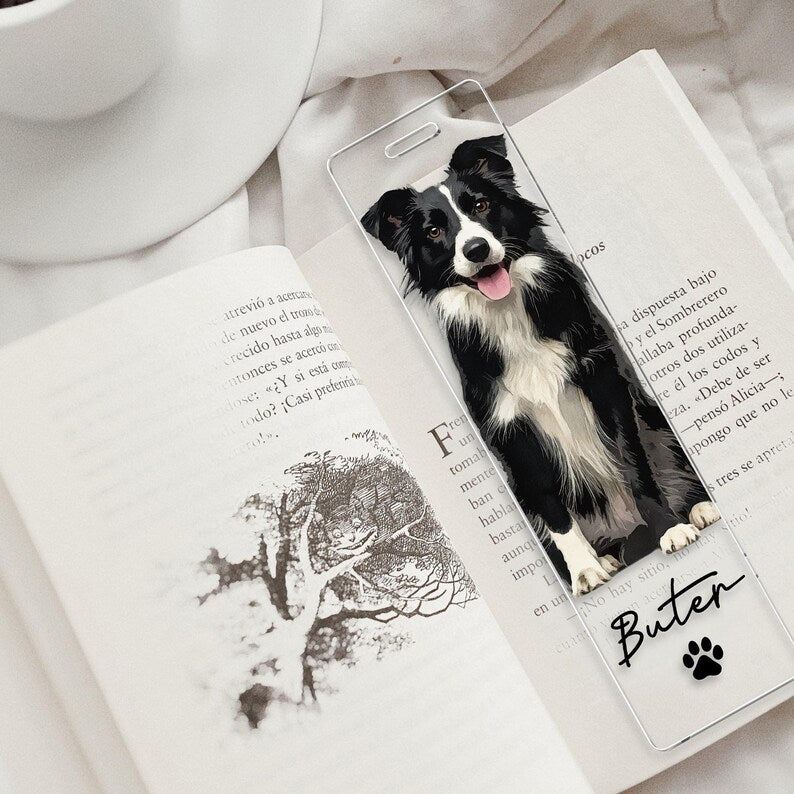 Realistic Oil Painting Custom Pet Portrait Bookmark Personalized Pet Gift