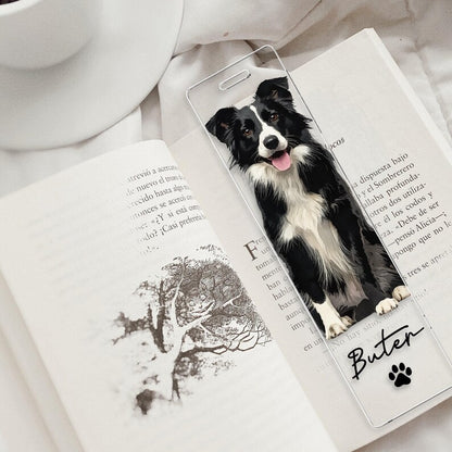Realistic Oil Painting Custom Pet Portrait Bookmark Personalized Pet Gift