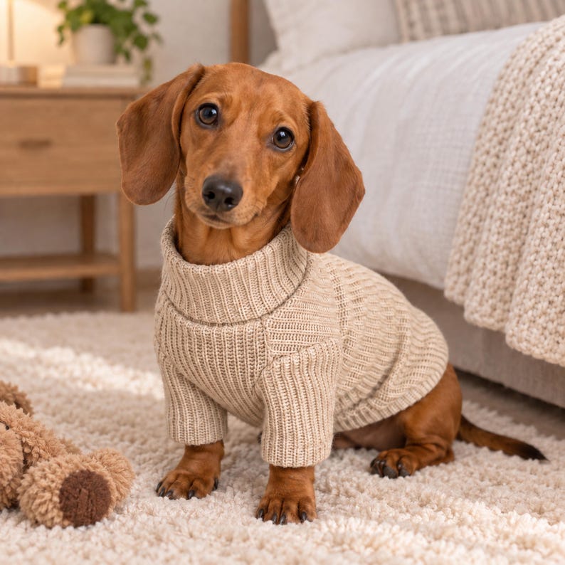 Cozy Sherpa Dog Sweater