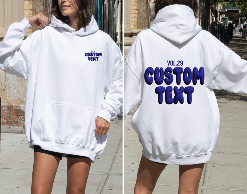 Custom Puff Print Sweat Set