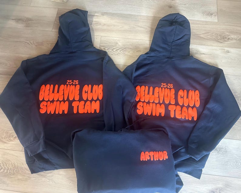 Custom Puff Print Sweat Set