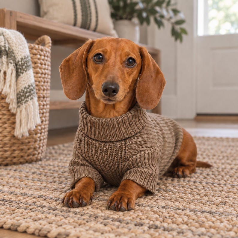 Cozy Sherpa Dog Sweater