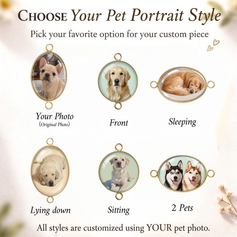 Forever With You Pet Bracelet - Custom Pet Photo & Engraved Charm Keepsake