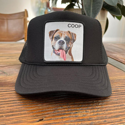 Personalized Custom Image Print Mesh Snapback Trucker Cap Custom Photo Gift Hat