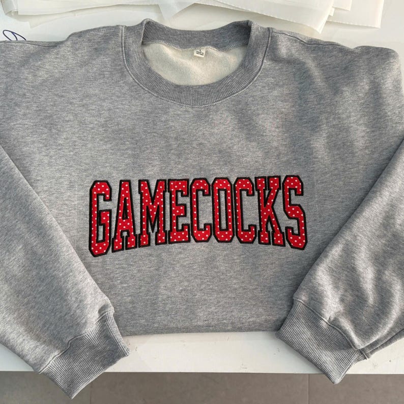 Custom Retro Polka Dot Letter Sweatshirt