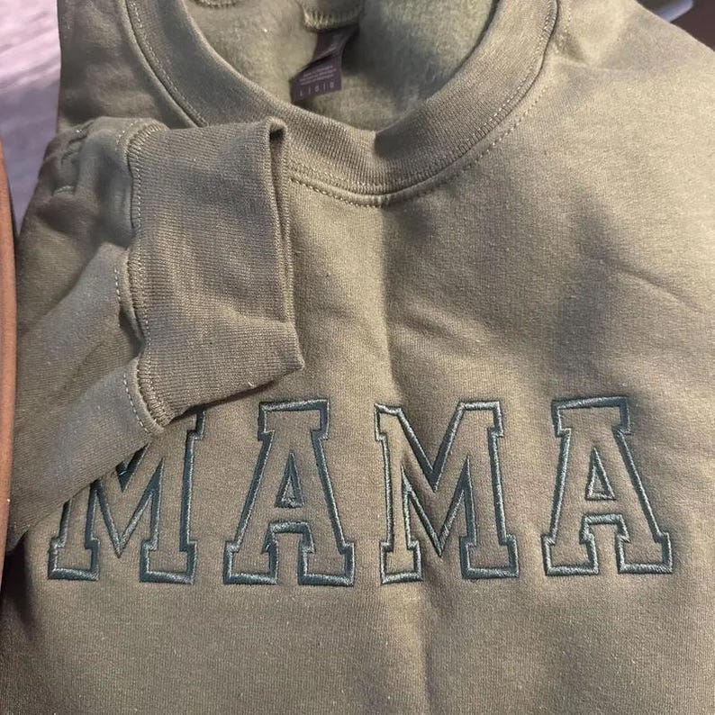 Personalized Mom Dad Sweatshirt