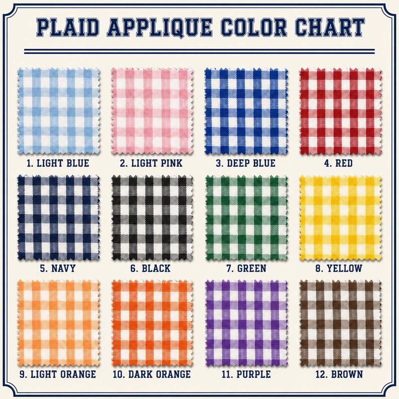 Personalized Pastel Striped Gingham Appliqué Pullover