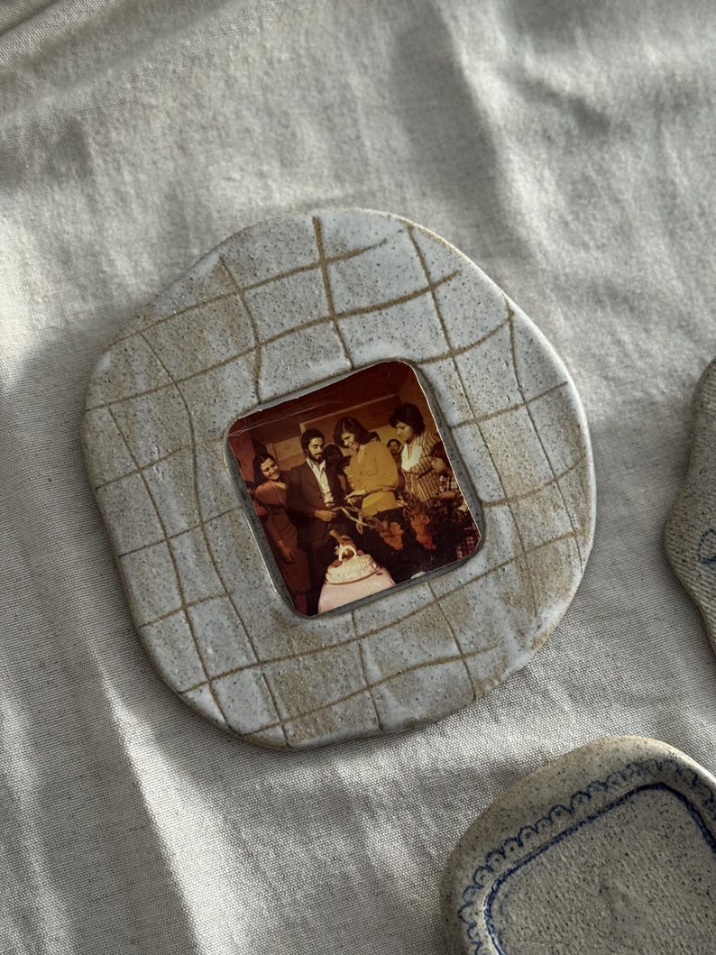 Custom Ceramic Keepsake Mini Photo Frame