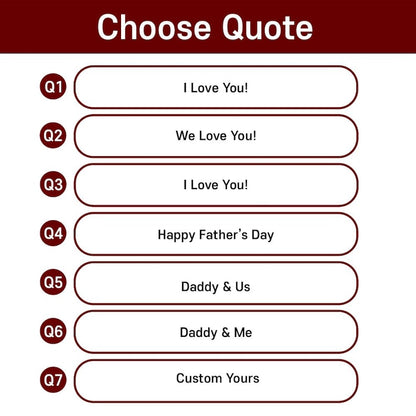 Custom Slogan Photo Sketch Desk Mat, Father’s Day Gift for Dad/Grandpa