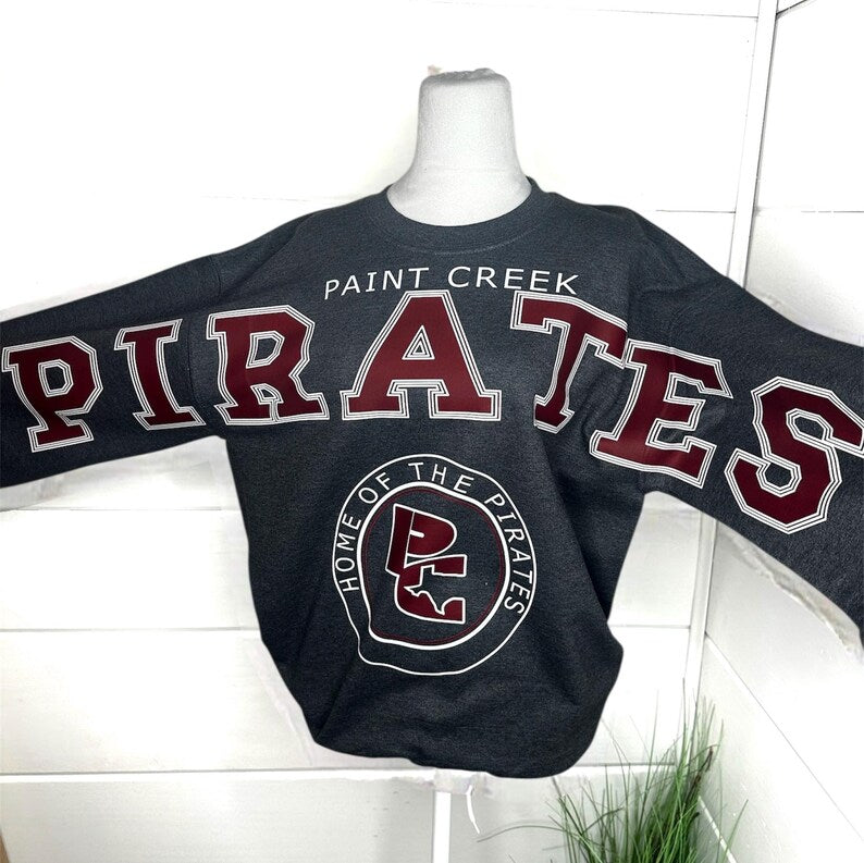 Custom Oversized Billboard Mascot Crewneck Sweatshirt