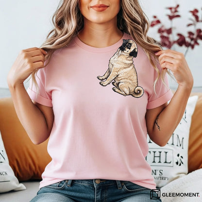 The "Biting Corner" Embroidered Pet Tee