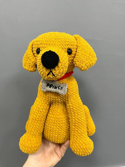 Custom Photo Crochet Pet Doll Personalized Handmade Dog Amigurumi Plush
