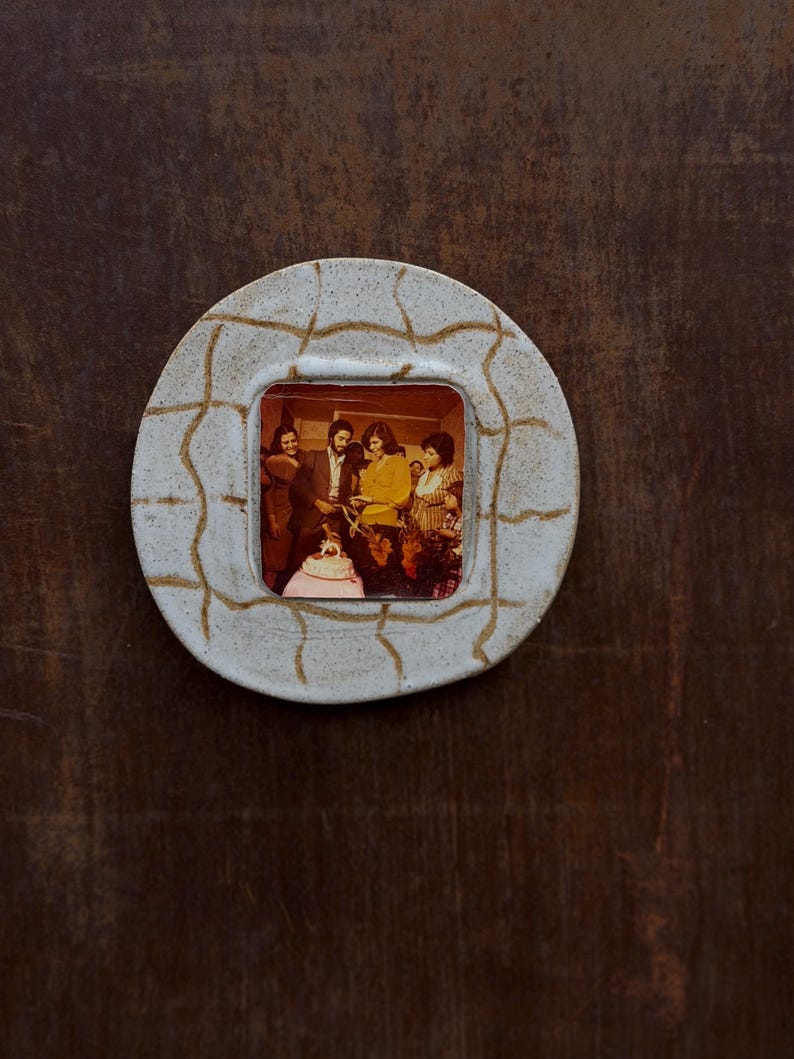 Custom Ceramic Keepsake Mini Photo Frame
