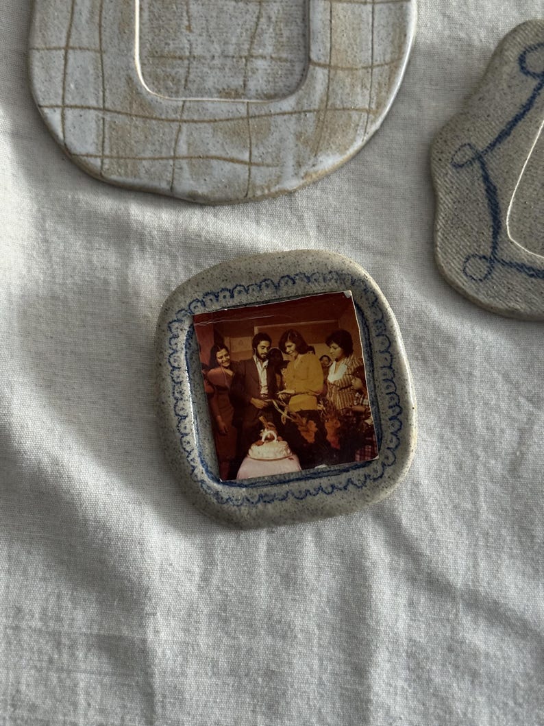 Custom Ceramic Keepsake Mini Photo Frame