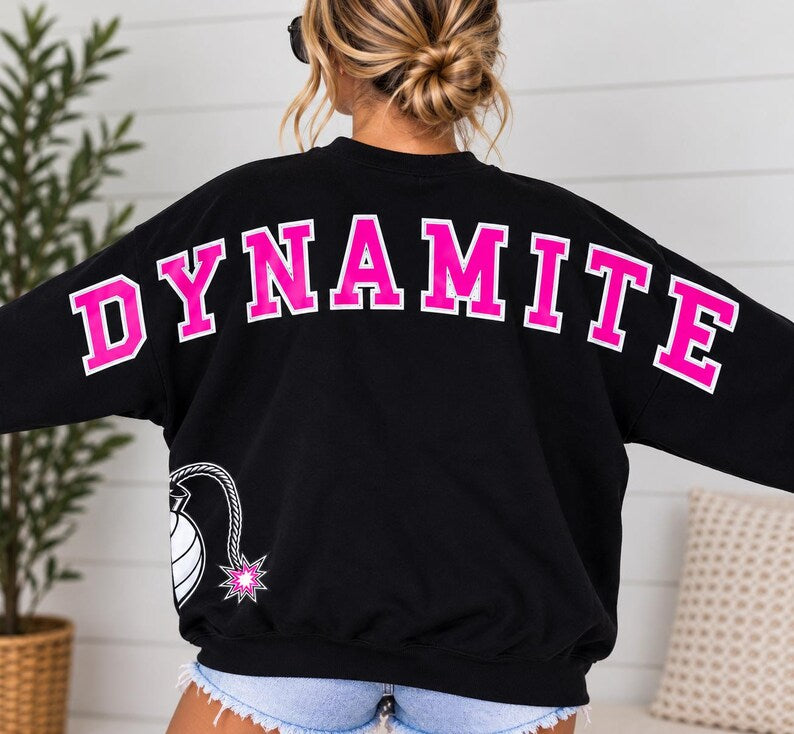 Custom Oversized Billboard Mascot Crewneck Sweatshirt
