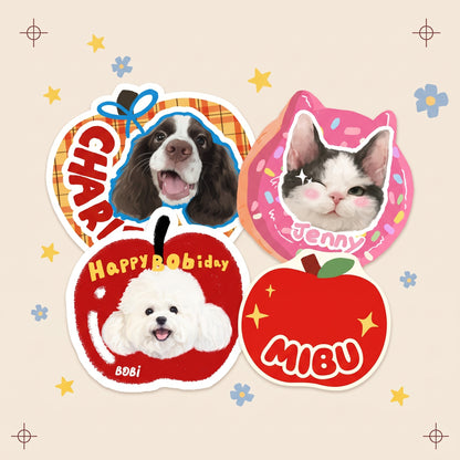 The Custom Pet Face & Name Rug