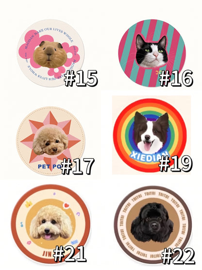 The Custom Furry Friend Portrait Mat