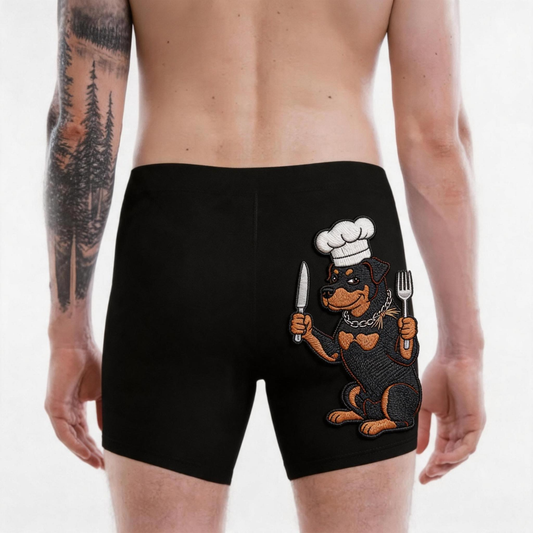 "Chow Down" Custom Pet Boxer Briefs