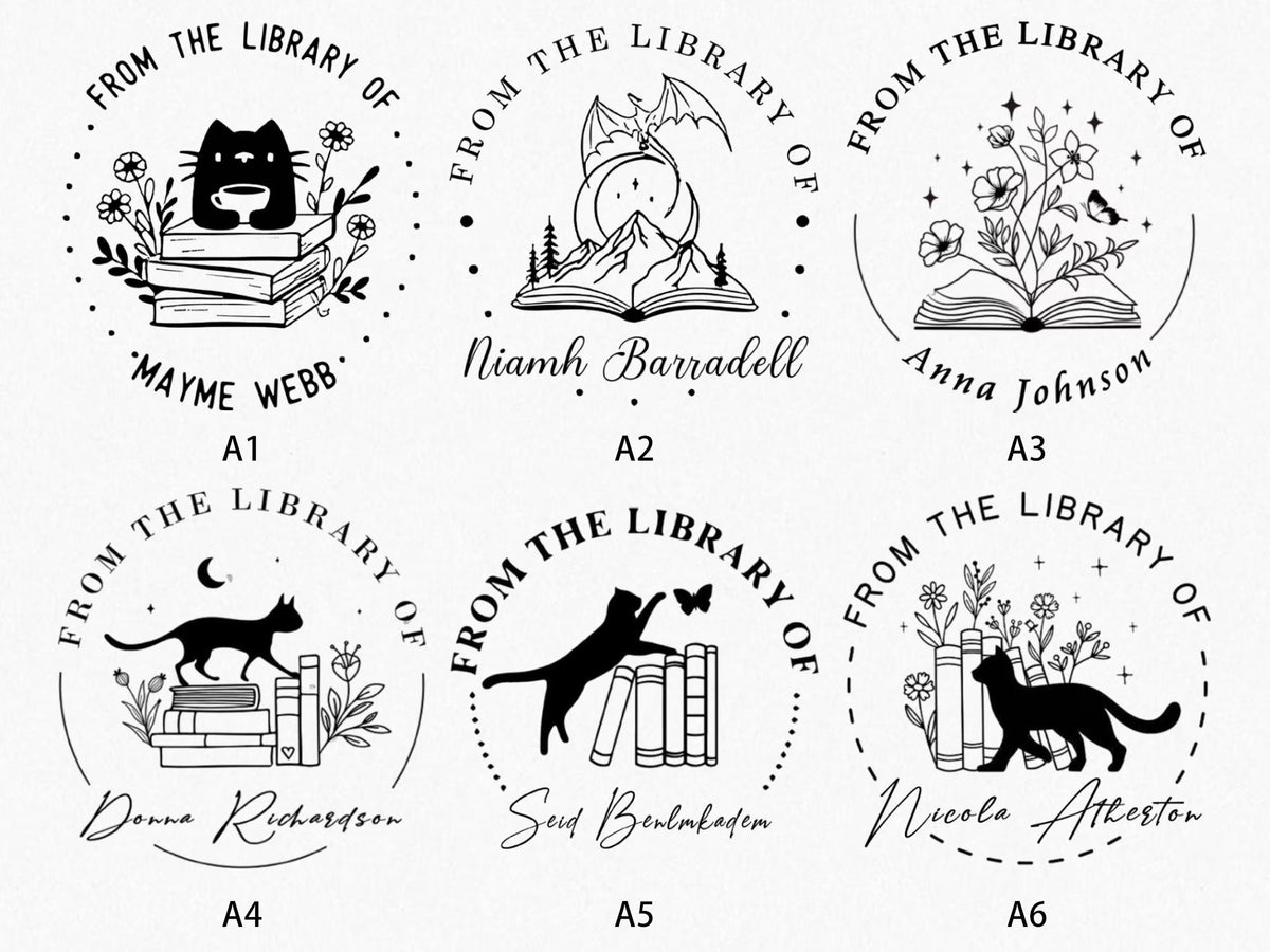 Personalized Book Embosser, Gifts for Book Lovers