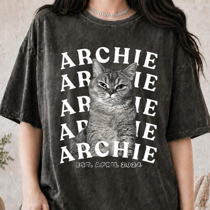 The Custom Pet 90s Vintage Washed T-Shirt