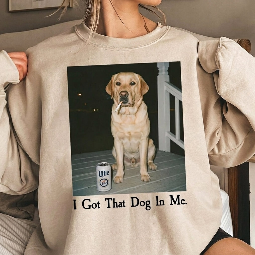Vintage Washed Custom Pet Portrait Graphic Tee Funny Pet Sweatshirt