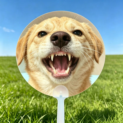 Custom Personalized Pet  Fan