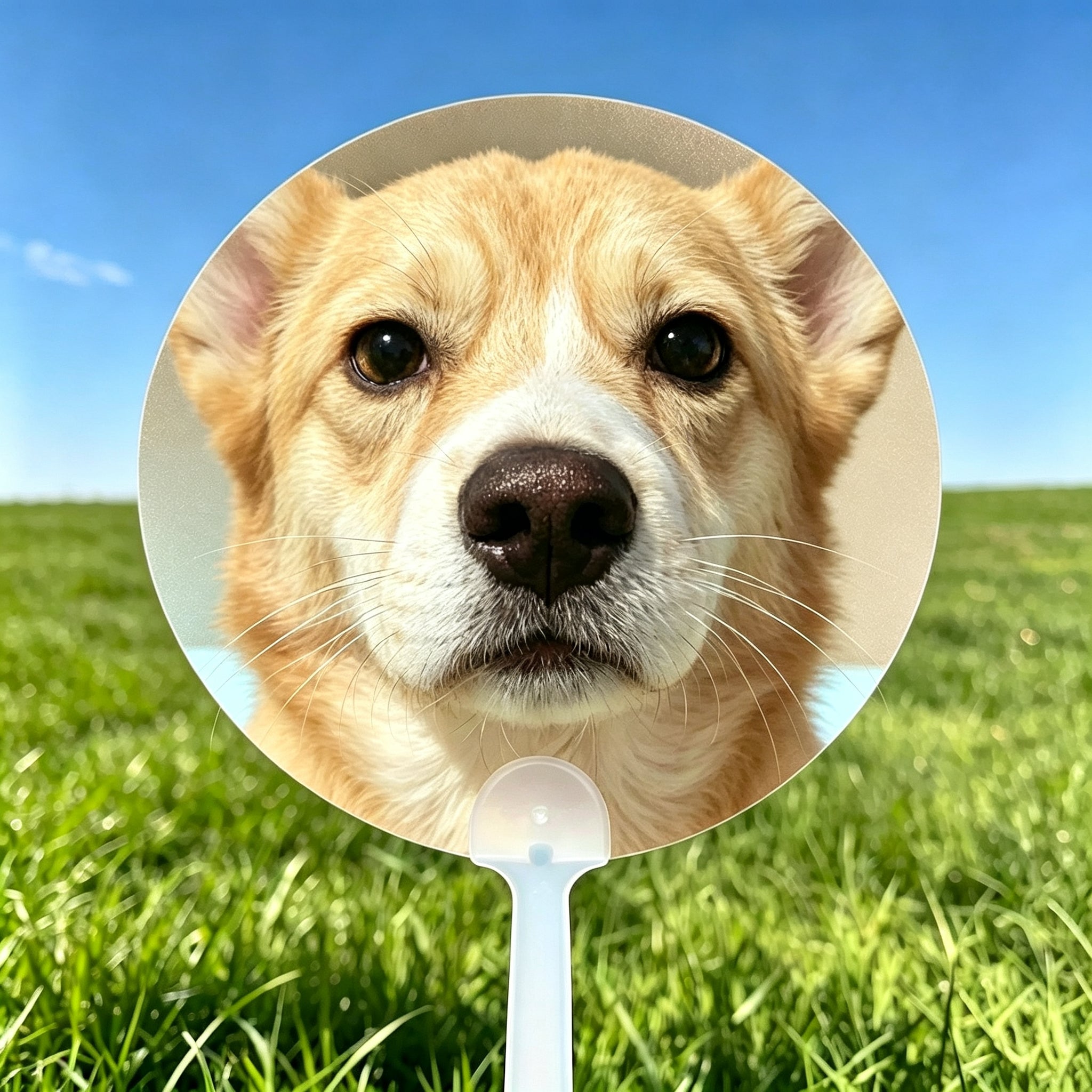 Custom Personalized Pet  Fan