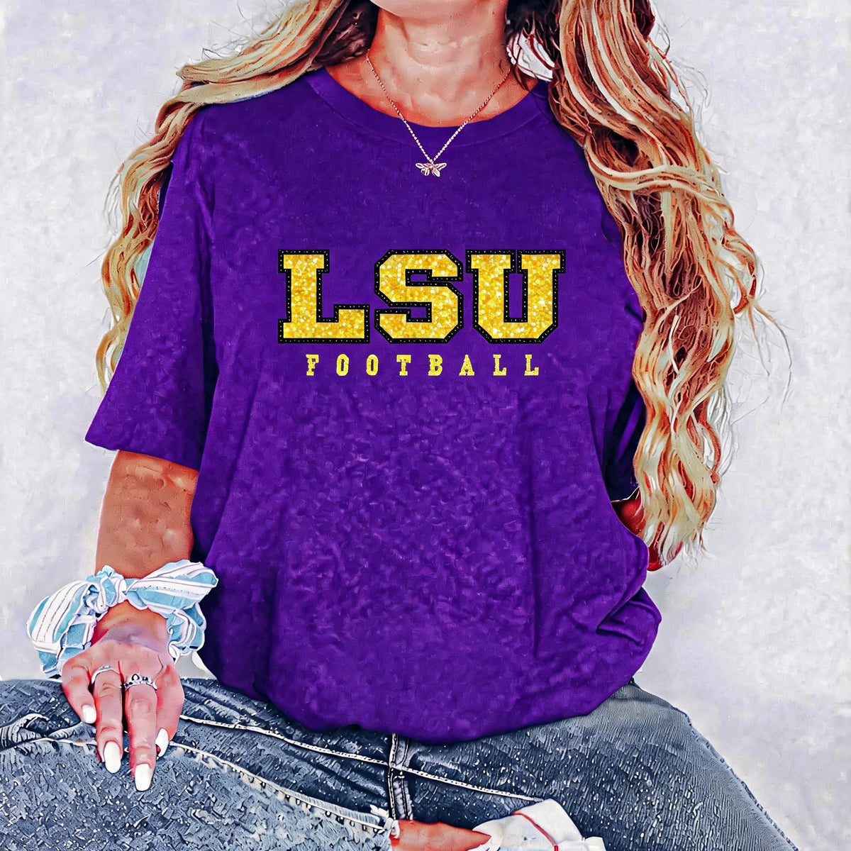 Custom Glitter Team Shirt