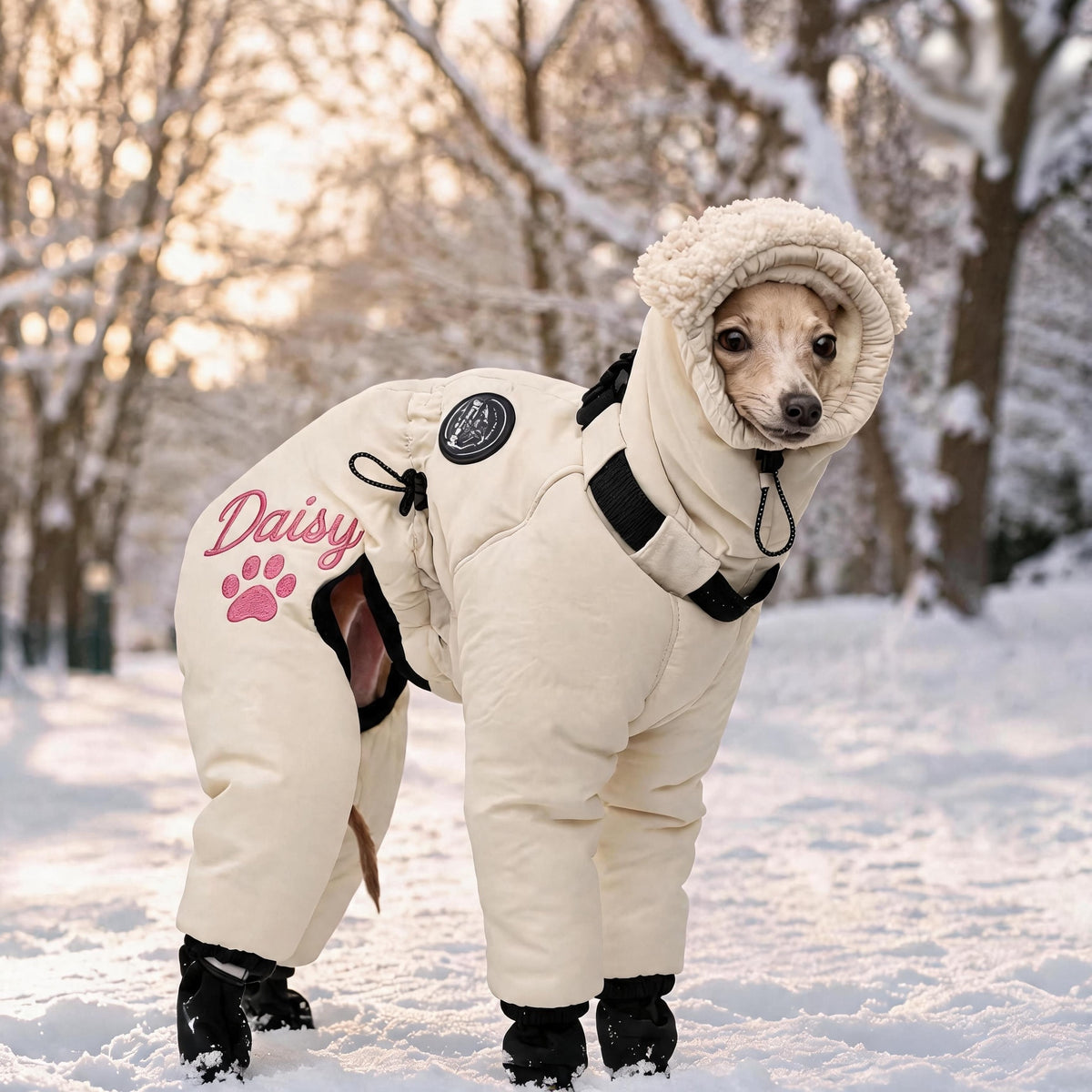 Personalized Warm Full Body Snowsuit