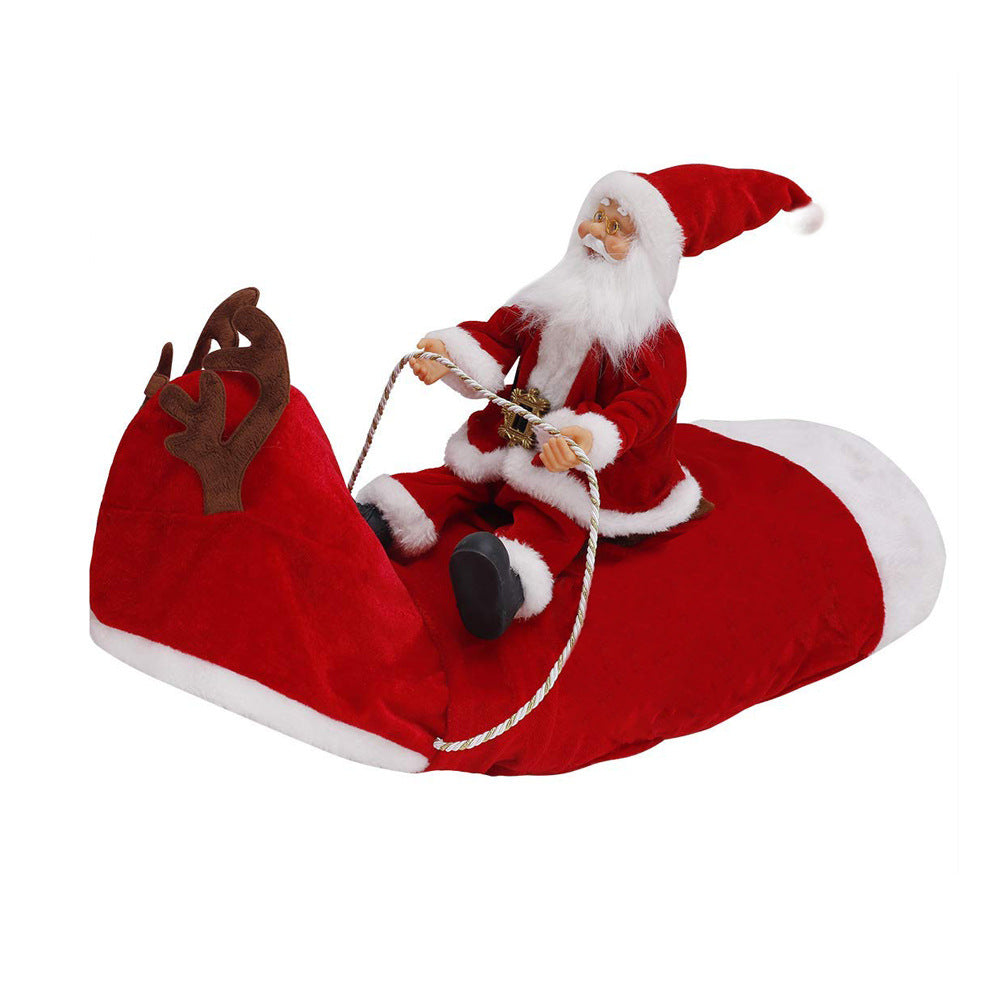 Santa Riding Dog Christmas Pet Costume