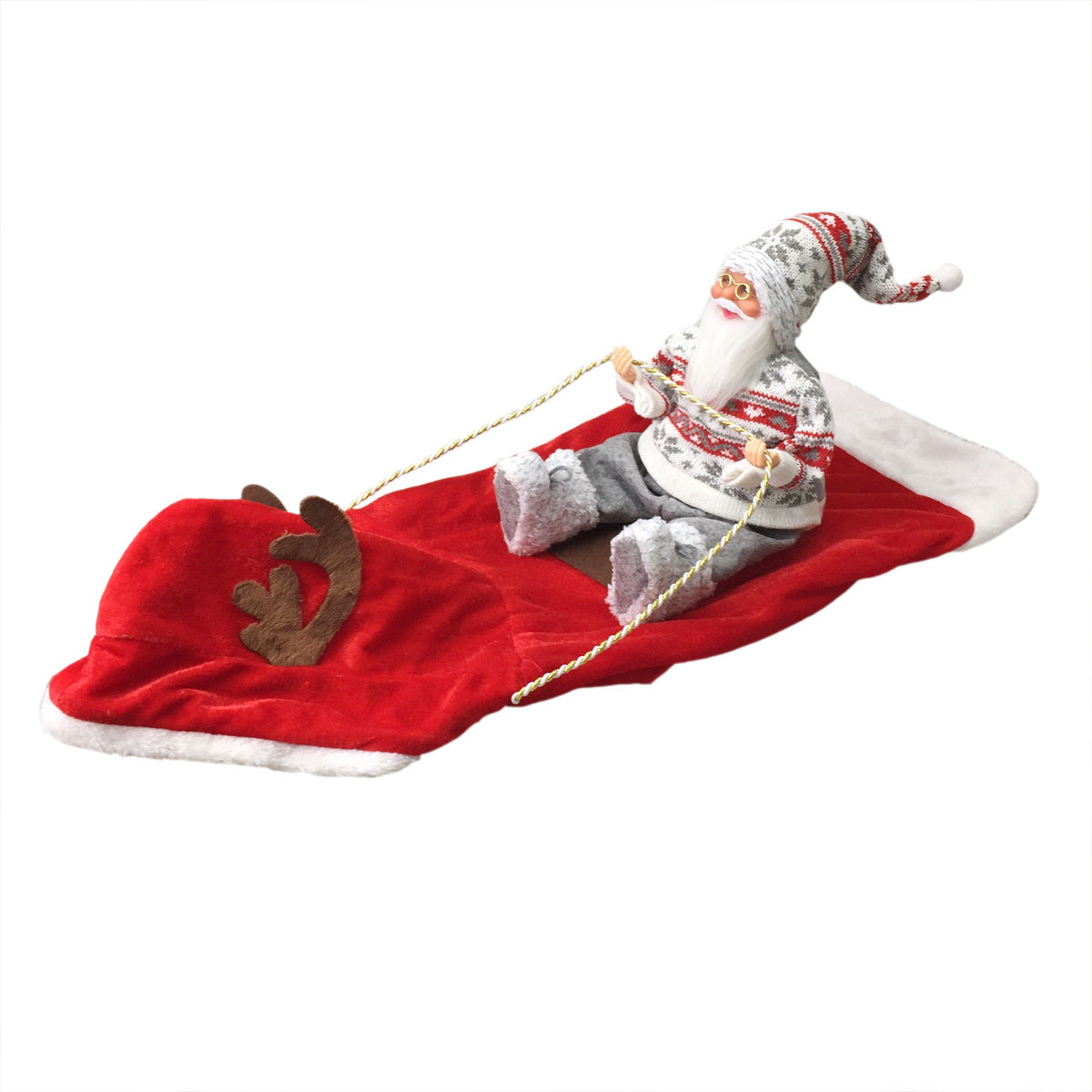 Santa Riding Dog Christmas Pet Costume