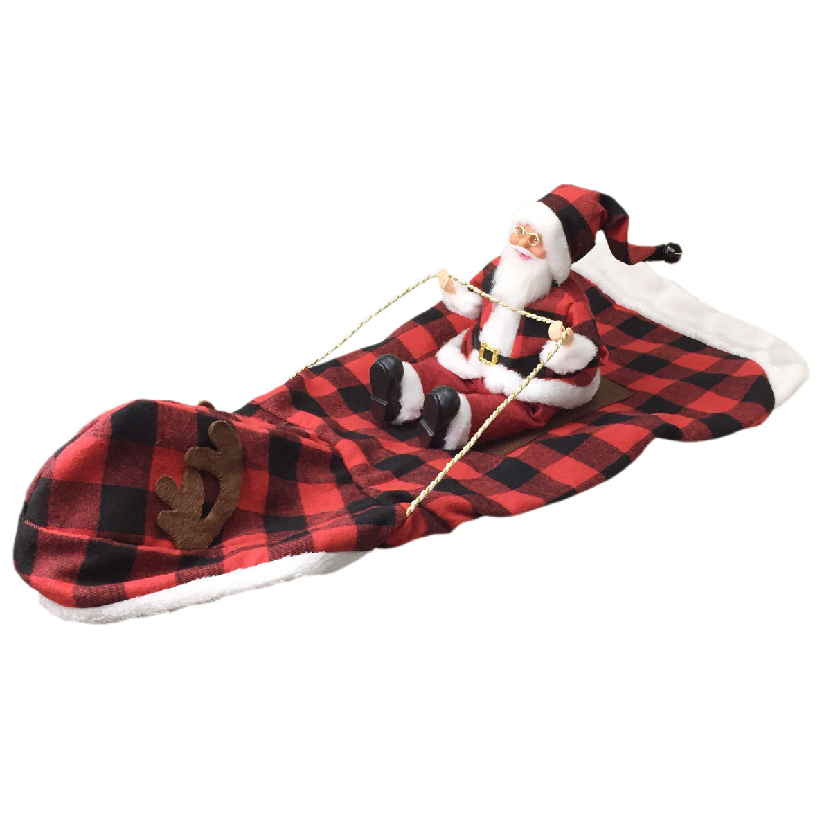 Santa Riding Dog Christmas Pet Costume