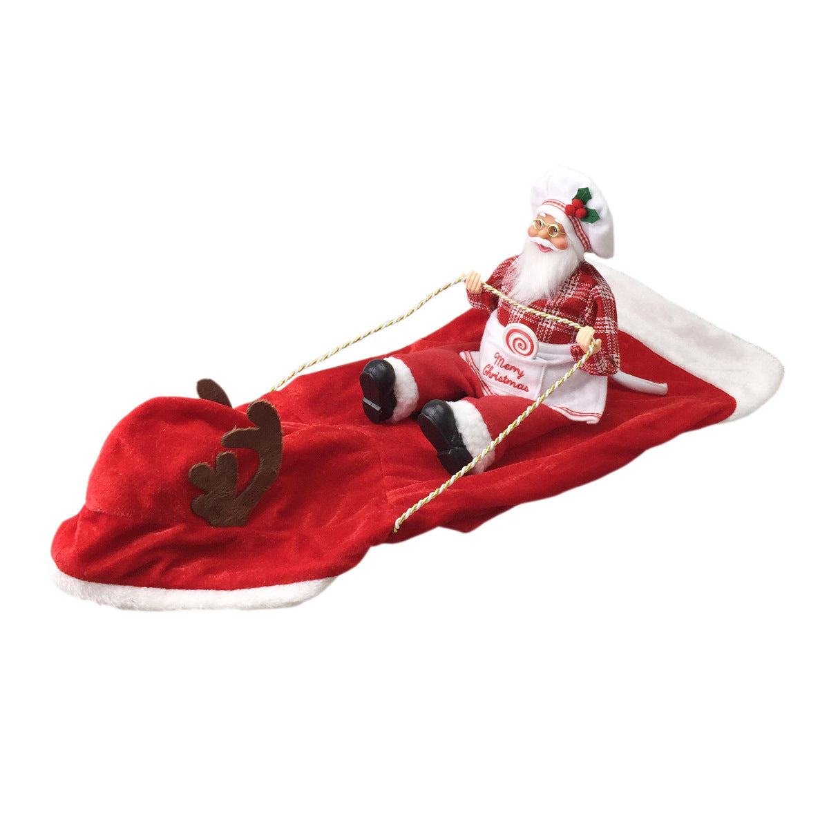 Santa Riding Dog Christmas Pet Costume