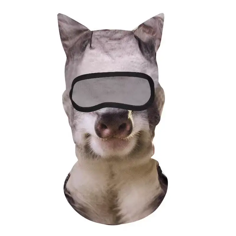 3D Animal Print Balaclava Ski Mask
