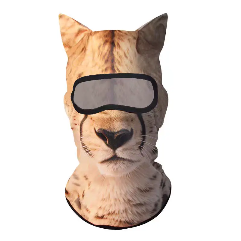 3D Animal Print Balaclava Ski Mask