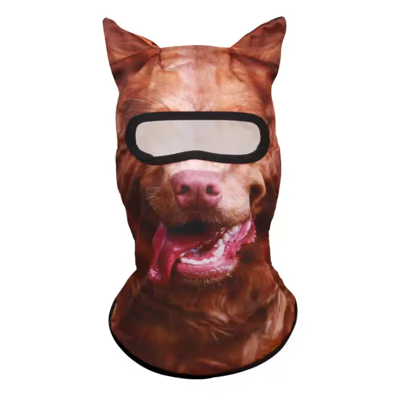 3D Animal Print Balaclava Ski Mask