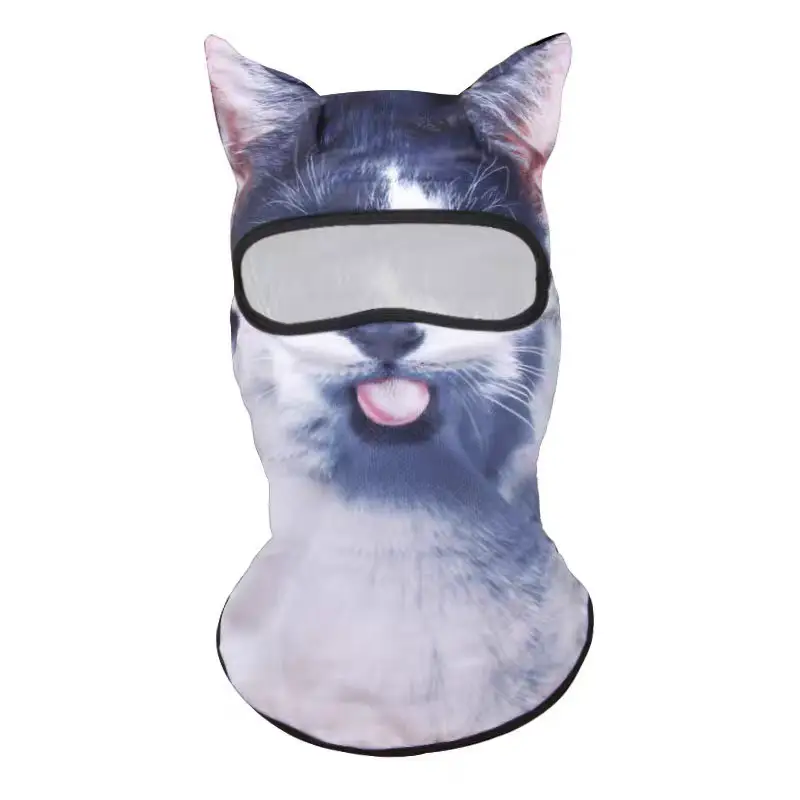 3D Animal Print Balaclava Ski Mask