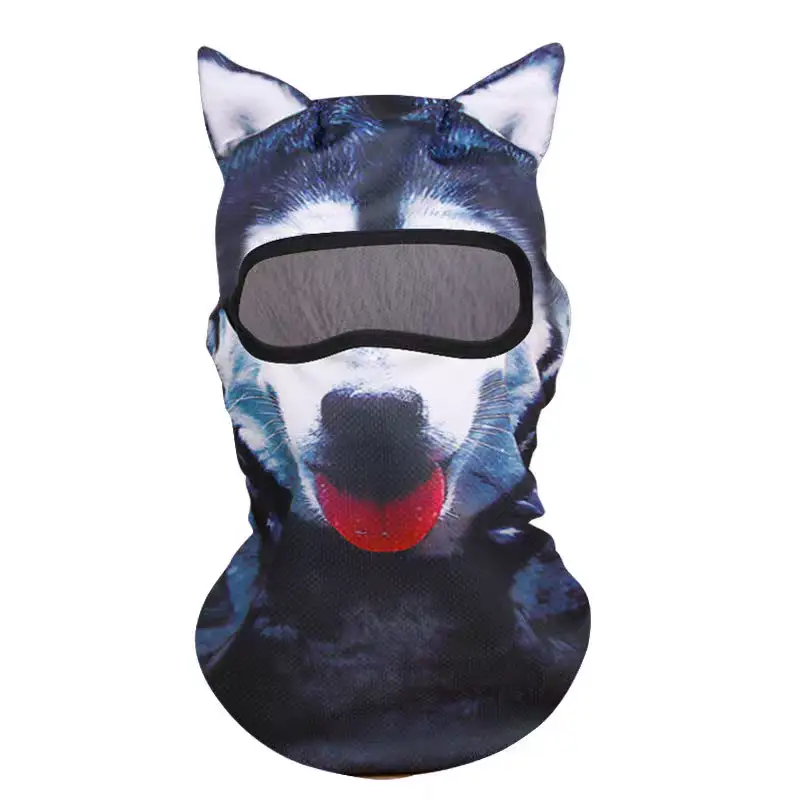 3D Animal Print Balaclava Ski Mask